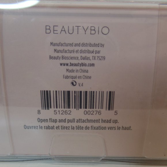 BeautyBio GloPRO Body Microtip Attachment Head White - Sealed New In Box - Picture 6 of 7